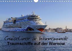 Cruiseliner in Warnemünde (Wandkalender 2020 DIN A4 quer)