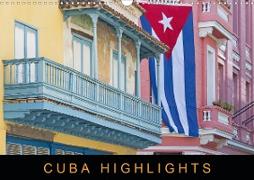 Cuba Highlights (Wandkalender 2020 DIN A3 quer)