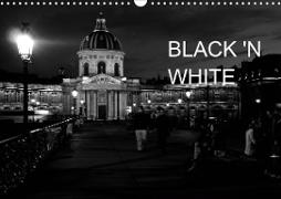 BLACK 'N WHITE (Wandkalender 2020 DIN A3 quer)