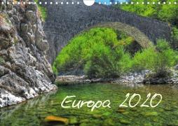 Europa 2020 (Wandkalender 2020 DIN A4 quer)