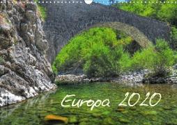 Europa 2020 (Wandkalender 2020 DIN A3 quer)