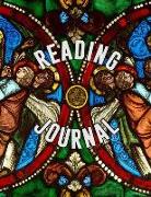 Reading Journal: Stylish Stained Glass Reading Log for a True Bibliophile a Classic Book Review Journal