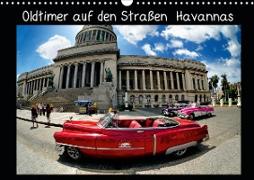 Oldtimer auf den Straßen Havannas (Wandkalender 2020 DIN A3 quer)