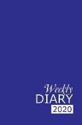 Weekly Diary 2020: Blue Weekly Diary for 2020, Week to View (January to December) Planner (6x9 Inch)