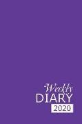 Weekly Diary 2020: Purple Weekly Diary for 2020, Week to View (January to December) Planner (6x9 Inch)