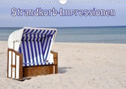 Strandkorb-Impressionen (Wandkalender 2020 DIN A4 quer)