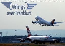 Wings over Frankfurt (UK Edition) (Wall Calendar 2020 DIN A3 Landscape)