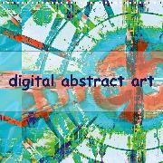 digital abstract art (Wall Calendar 2020 300 × 300 mm Square)