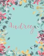 Audrey: Academic Planner July 2019- June 2020 Weekly and Monthly Organizer with Notes and Inspirational Quotes