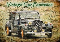 Vintage Car Fantasies (Wall Calendar 2020 DIN A3 Landscape)
