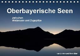 Oberbayerische Seen (Tischkalender 2020 DIN A5 quer)