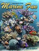 Adult Coloring Books Marine Fun: Life Escapes Adult Coloring Books 48 Grayscale Coloring Pages of Tropical Fish, Ocean Life, Coral, Urchins, Octopus