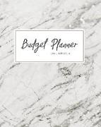 Budget Planner Organizer: Daily, Monthly & Yearly Budgeting Calendar Organizer for Expenses, Money, Debt and Bills Tracker, Undated, Silver Marb