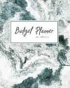 Budget Planner Organizer: Daily, Monthly & Yearly Budgeting Calendar Organizer for Expenses, Money, Debt and Bills Tracker, Undated, Teal Marble