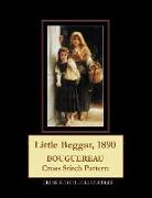Little Beggar, 1890: Bouguereau Cross Stitch Pattern