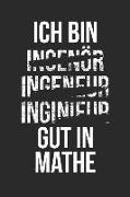 Ich Bin Gut in Mathe: Notizbuch - Journal - Tagebuch - 110 Linierte Seiten