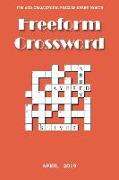 Freeform Crossword: April. 2019