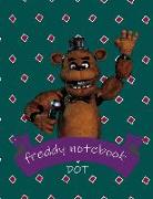 Freddy Notebook Dot: Five Nights at Freddy's Blankbook Journal