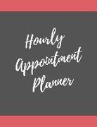 Hourly Appointment Planner: 4 Column Undated Daily and Hourly Schedule Notebook 7am to 8pm Appointment Book