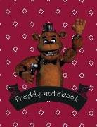 Freddy Notebook: Five Nights at Freddy's Blankbook Journal