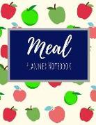 Meal Planner Notebook: Weekly Meal Planner and Grocery List Monday to Sunday 100 Pages 8.5 X 11 Inches