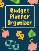 Budget Planner Organizer: Daily and Monthly Expense Tracker Notebook Bill Organizer Budget Planner Book (Volume 6)