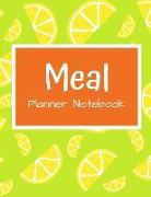 Meal Planner Notebook: Weekly Meal Planner and Grocery List Monday to Sunday 100 Pages 8.5 X 11 Inches (Volume 2)