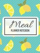 Meal Planner Notebook: Weekly Meal Planner and Grocery List Monday to Sunday 100 Pages 8.5 X 11 Inches (Volume 6)