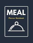 Meal Planner Notebook: Weekly Meal Planner and Grocery List Monday to Sunday 100 Pages 8.5 X 11 Inches (Volume 8)