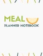 Meal Planner Notebook: Weekly Meal Planner and Grocery List Monday to Sunday 100 Pages 8.5 X 11 Inches (Volume 9)