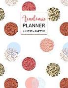 July 2019 - June 2020 Academic Planner: Monthly Calendar and Day Planner, Calendar Schedule Organizer of College Student and Appointment Organizer