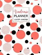 July 2019 - June 2020 Academic Planner: Academic Planner, Calendar Book and Weekly/Monthly/Yearly Calendar Schedule Organizer Journal Notebook