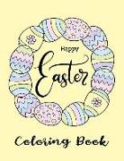 Happy Easter Coloring Book: Detailed Rabbit Easter Eggs Coloring Pages for Teenagers, Tweens, Older Kids, Boys, & Girls, Zendoodle