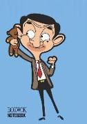 Notebook: Mr. Bean Medium College Ruled Notebook 129 Pages Lined 7 X 10 in (17.78 X 25.4 CM)