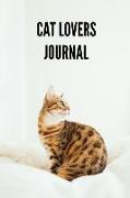 Cat Lovers Journal: Lined Notebook for Journaling and Writing Gift: 6x9 Inch, 103 Custom Pages