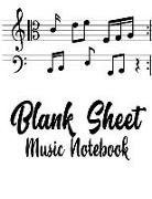 Blank Sheet Music Notebook: Blank Sheet Music Notebook:100 Pages of Wide Staff Paper (8.5x11), Perfect for Learning, Clef and Bass Wide Staff Pape