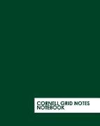 Cornell Grid Notes Notebook: British Racing Green Grid Notebook Supports a Proven Way to Improve Study and Information Retention