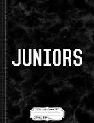 Juniors Composition Notebook: College Ruled 93/4 X 71/2 100 Sheets 200 Pages for Writing