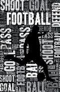 Football Journal: Cool Blank Lined Football Lovers Notebook for Player and Coach