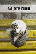 Cat Lovers Journal: Lined Notebook for Journaling and Writing Gift: 6x9 Inch, 103 Custom Pages