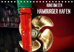 Rund um den Hamburger Hafen (Tischkalender 2020 DIN A5 quer)
