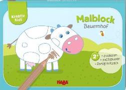 Kreativ Kids - Malblock Bauernhof¹