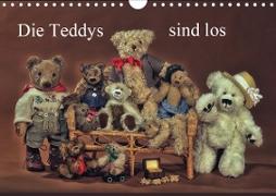 Die Teddys sind los (Wandkalender 2020 DIN A4 quer)