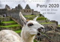 Peru - Land der Inkas und Alpakas (Wandkalender 2020 DIN A4 quer)