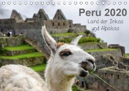 Peru - Land der Inkas und Alpakas (Tischkalender 2020 DIN A5 quer)