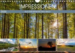 Impressionen aus dem Bayerischen Wald (Wandkalender 2020 DIN A4 quer)