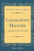Legislative History
