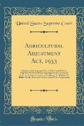 Agricultural Adjustment Act, 1933