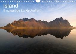 Island - einzigartige Landschaften (Wandkalender 2020 DIN A4 quer)