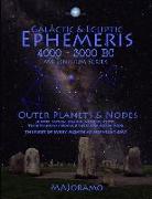 Galactic & Ecliptic Ephemeris 4000 - 3000 BC